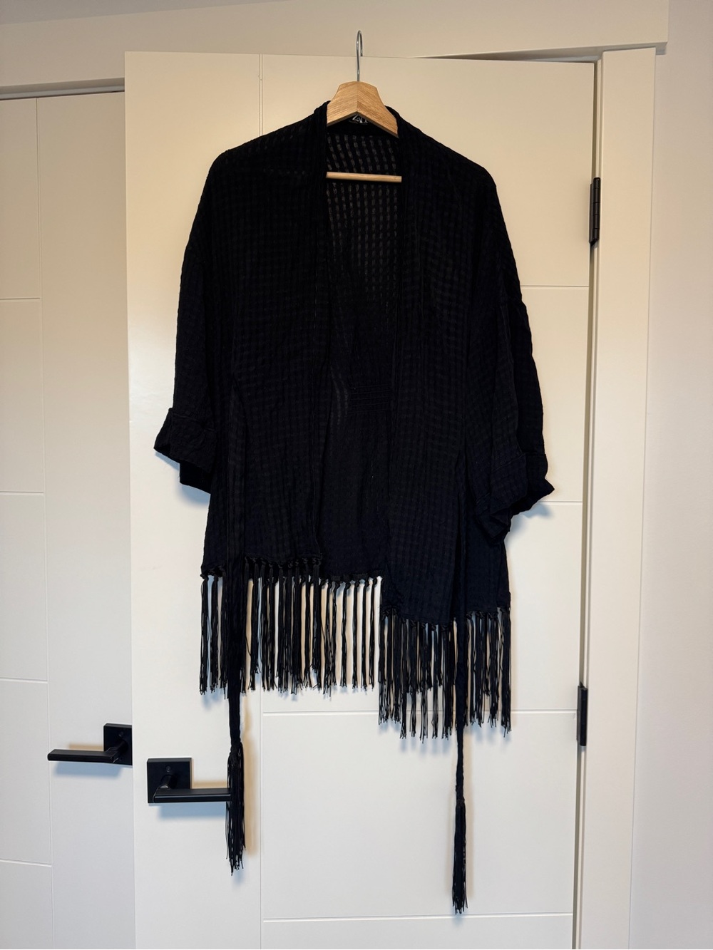 Fringed Kimono Zara